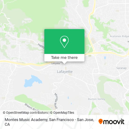 Mapa de Montes Music Academy