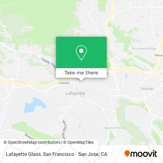 Mapa de Lafayette Glass
