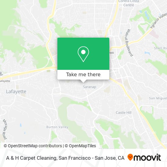 A & H Carpet Cleaning map