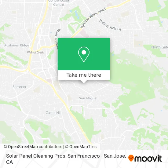 Solar Panel Cleaning Pros map