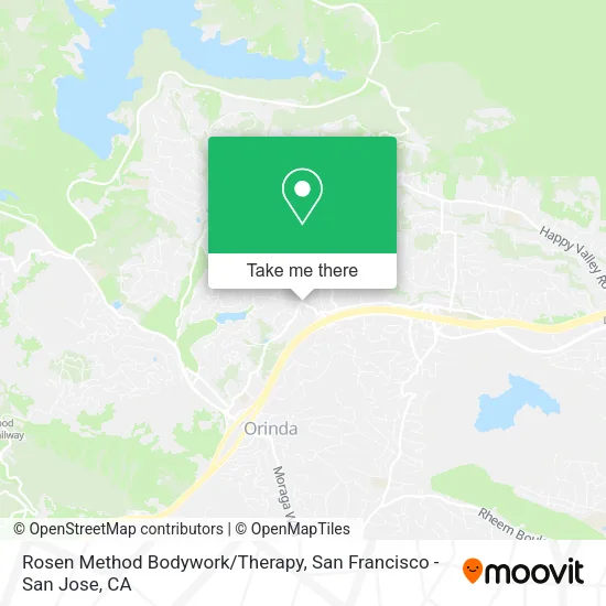 Rosen Method Bodywork/Therapy map