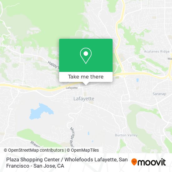 Mapa de Plaza Shopping Center / Wholefoods Lafayette
