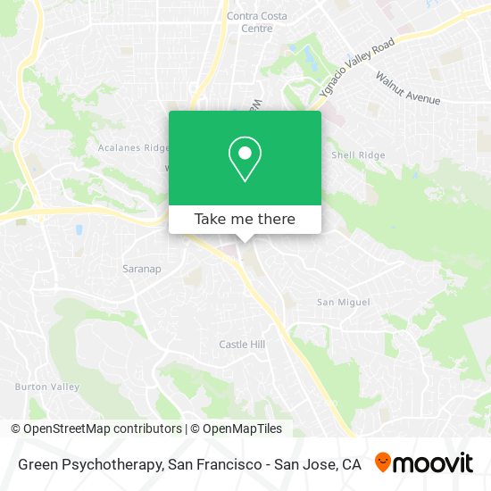 Green Psychotherapy map