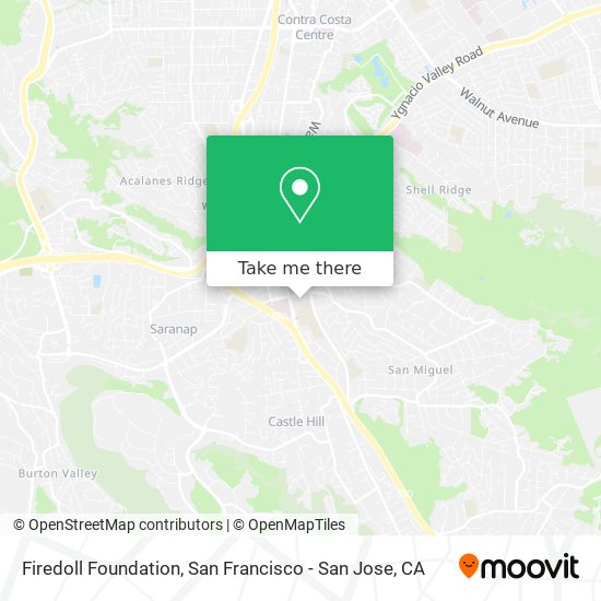 Firedoll Foundation map