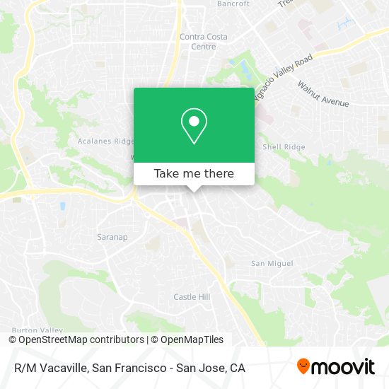 R/M Vacaville map