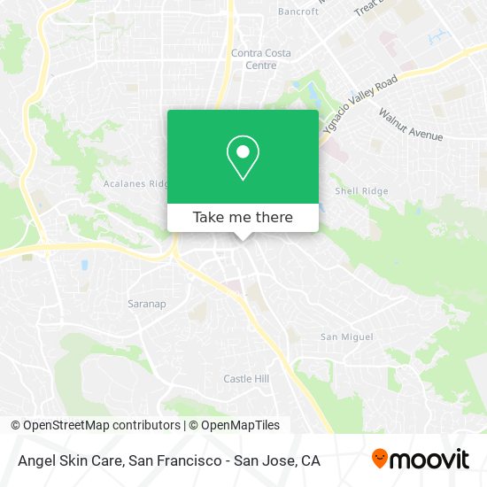 Angel Skin Care map