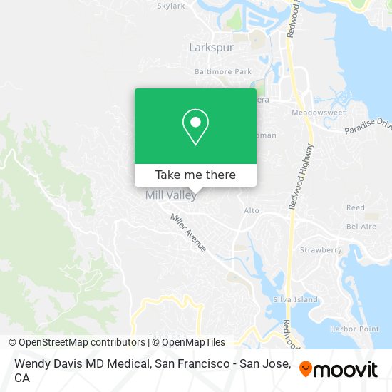 Wendy Davis MD Medical map