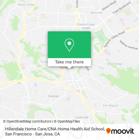 Mapa de Hillendale Home Care / CNA Home Health Aid School