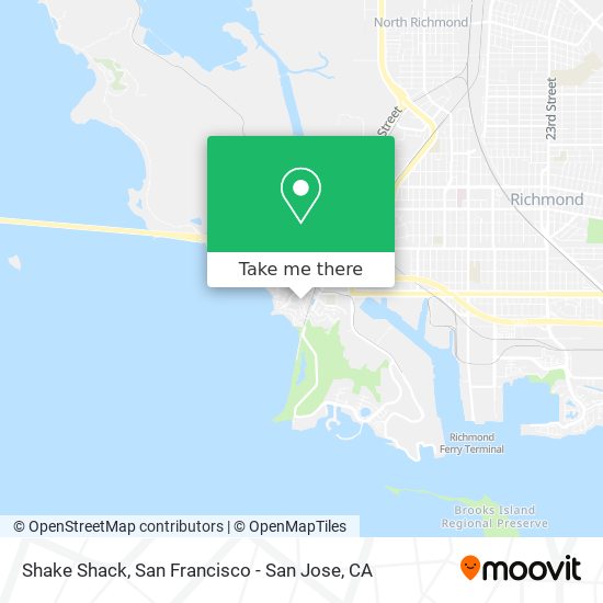 Mapa de Shake Shack