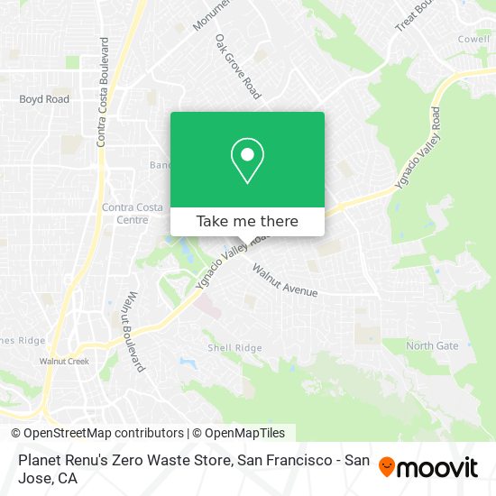 Planet Renu's Zero Waste Store map