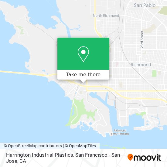 Mapa de Harrington Industrial Plastics