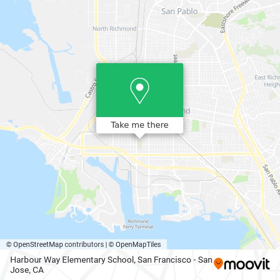 Harbour Way Elementary School map