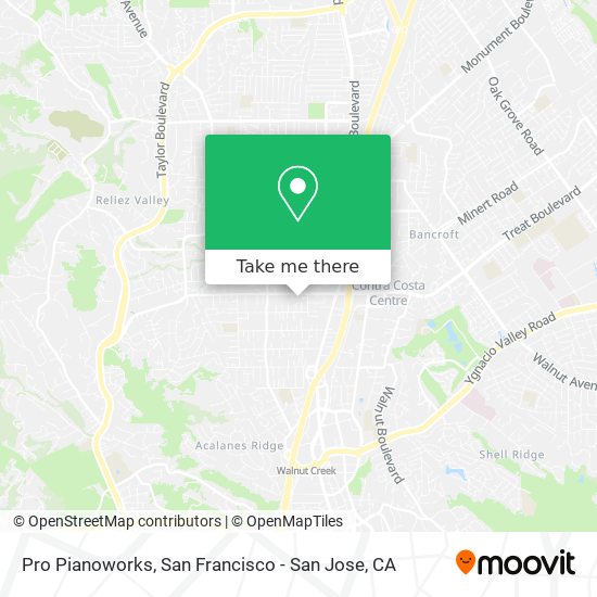 Pro Pianoworks map