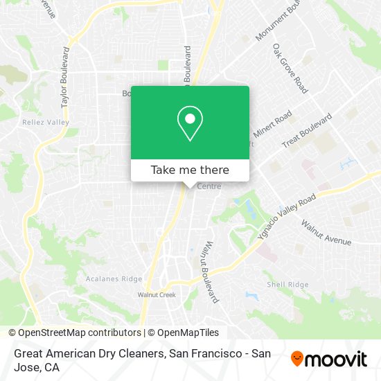 Great American Dry Cleaners map