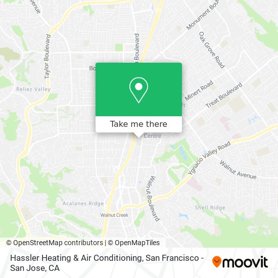 Hassler Heating & Air Conditioning map
