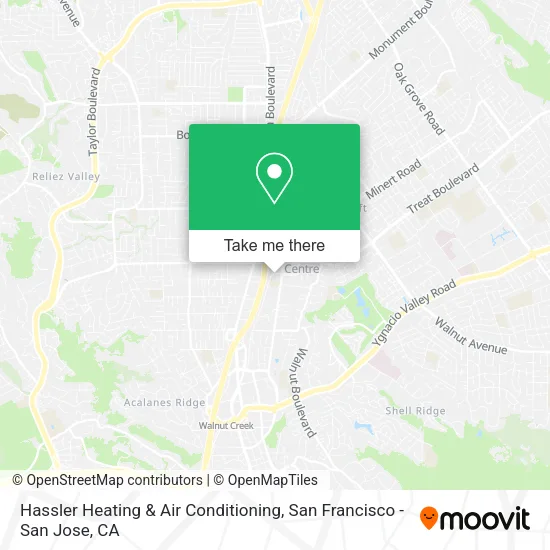 Mapa de Hassler Heating & Air Conditioning