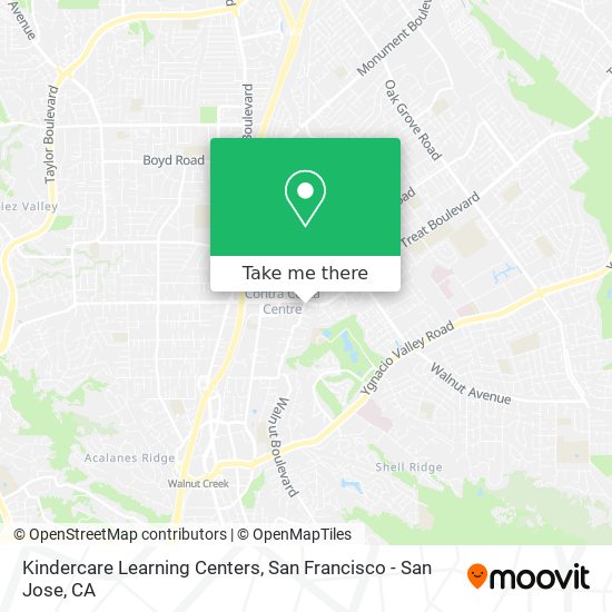 Kindercare Learning Centers map