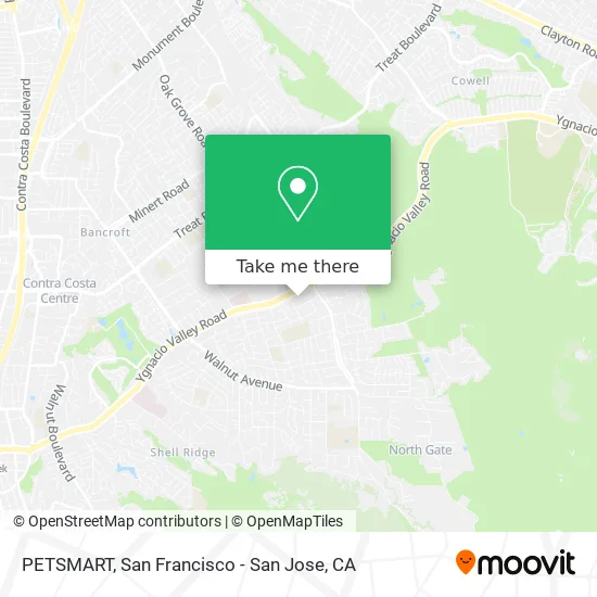 PETSMART map