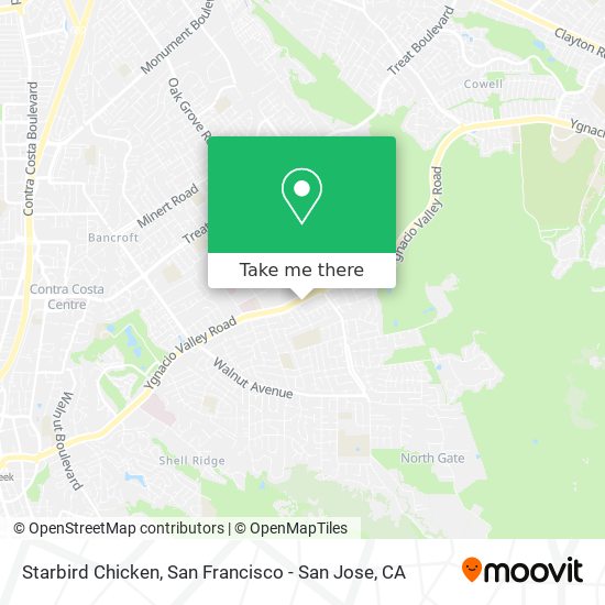 Starbird Chicken map