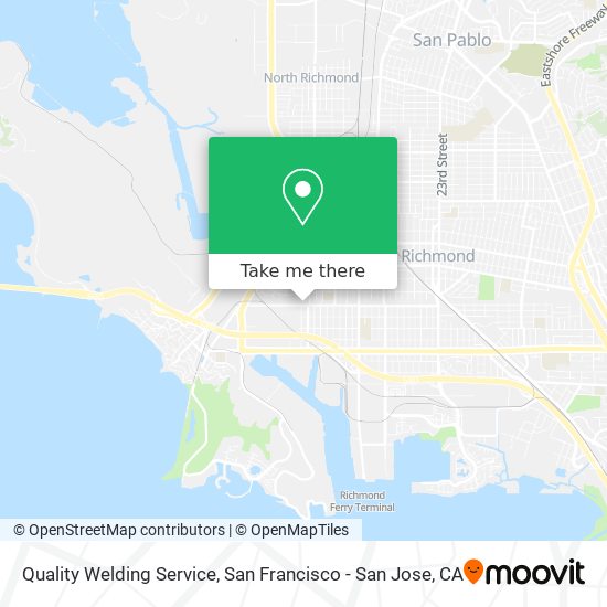 Mapa de Quality Welding Service