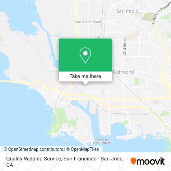 Mapa de Quality Welding Service