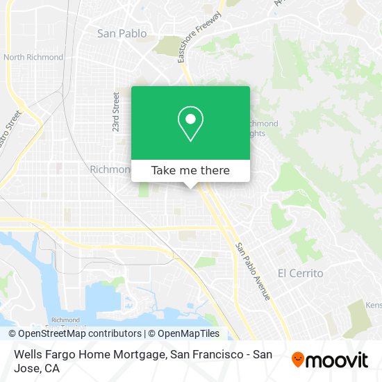 Wells Fargo Home Mortgage map