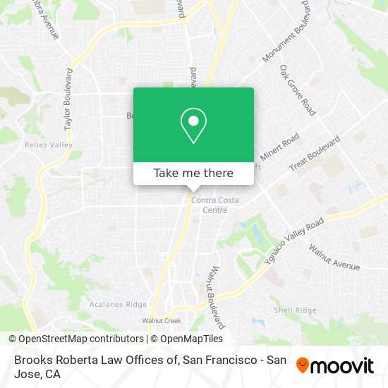 Mapa de Brooks Roberta Law Offices of