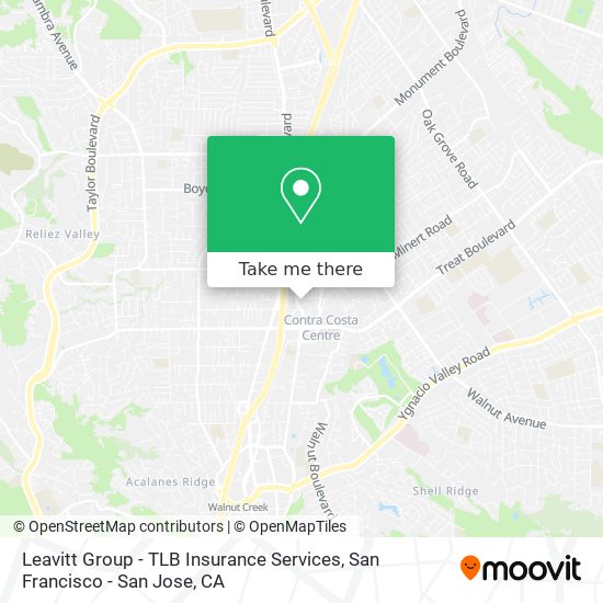 Mapa de Leavitt Group - TLB Insurance Services