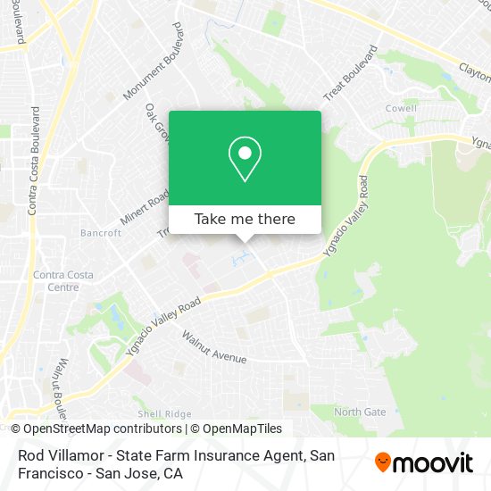 Rod Villamor - State Farm Insurance Agent map