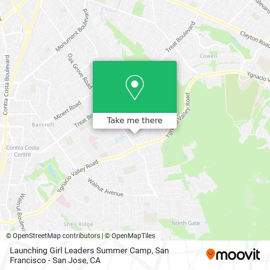 Launching Girl Leaders Summer Camp map