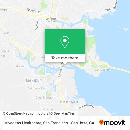 Vivacitas Healthcare map