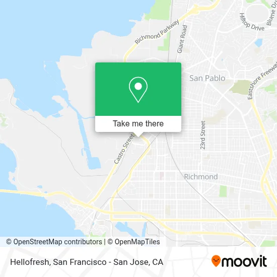 Hellofresh map