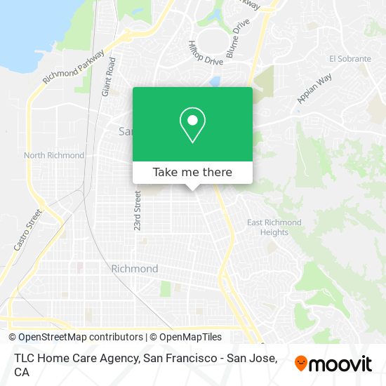 TLC Home Care Agency map