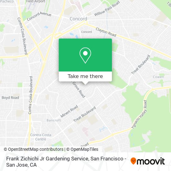 Mapa de Frank Zichichi Jr Gardening Service