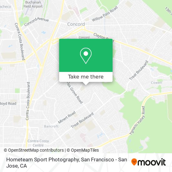 Hometeam Sport Photography map