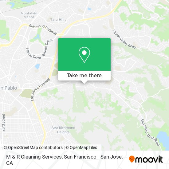 Mapa de M & R Cleaning Services