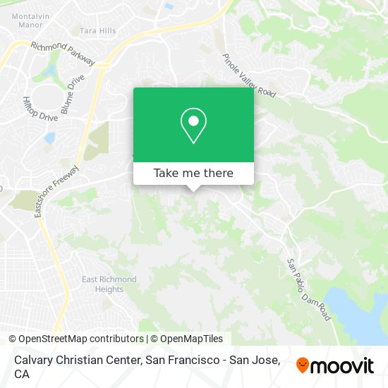 Calvary Christian Center map