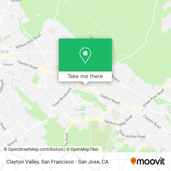 Clayton Valley map