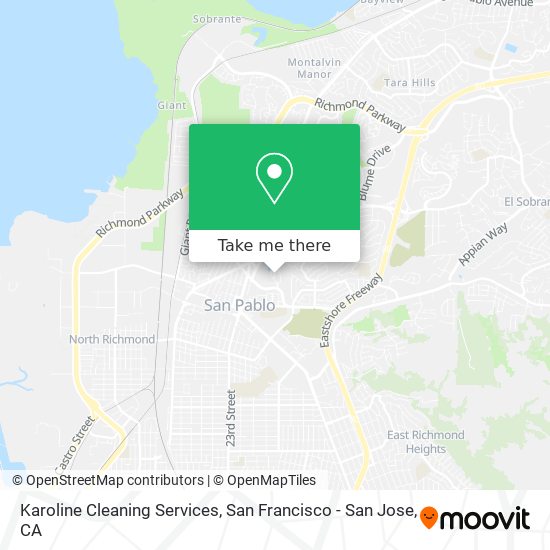 Karoline Cleaning Services map