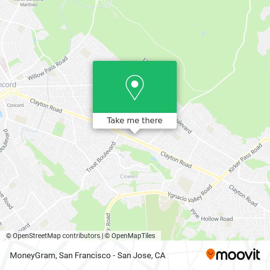 MoneyGram map