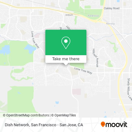 Dish Network map