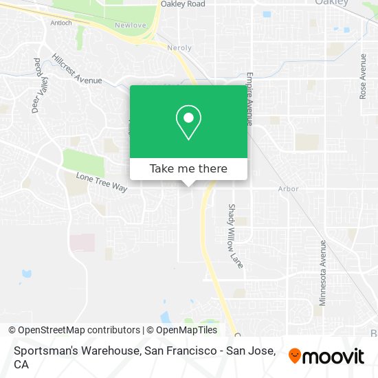 Sportsman's Warehouse map