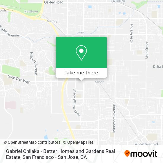 Gabriel Chilaka - Better Homes and Gardens Real Estate map