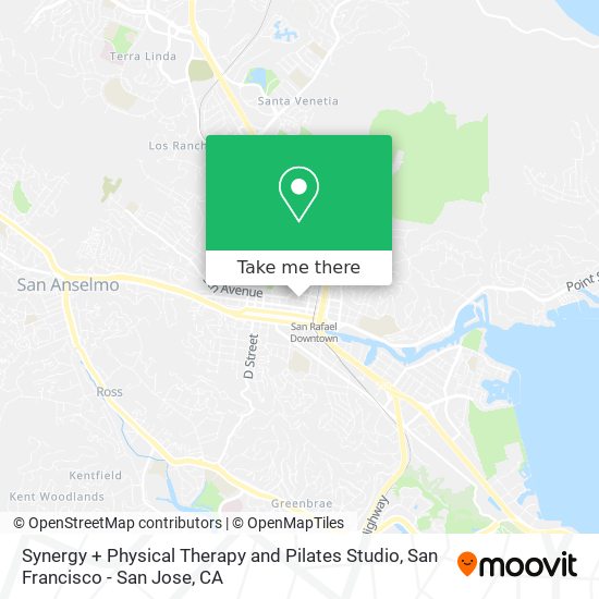 Mapa de Synergy + Physical Therapy and Pilates Studio