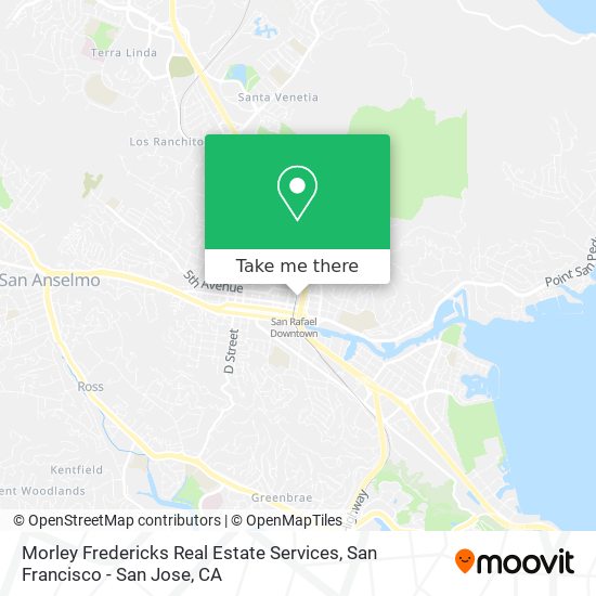 Morley Fredericks Real Estate Services map