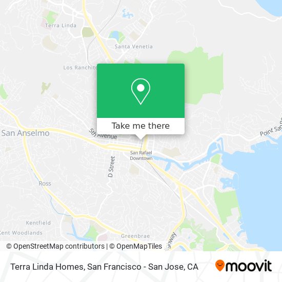 Terra Linda Homes map