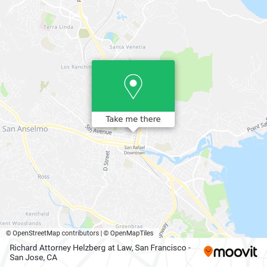 Richard Attorney Helzberg at Law map