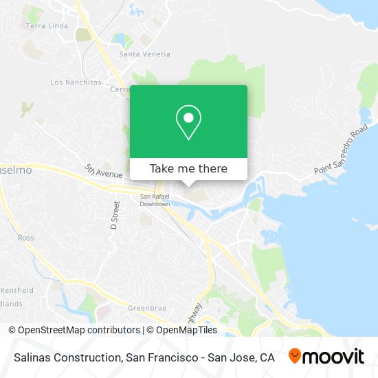 Salinas Construction map