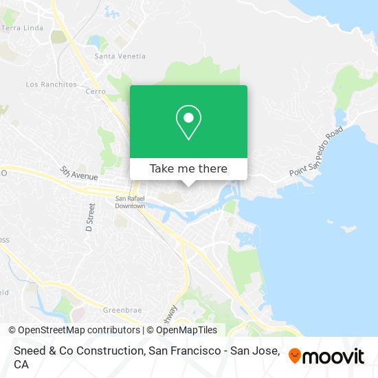 Sneed & Co Construction map