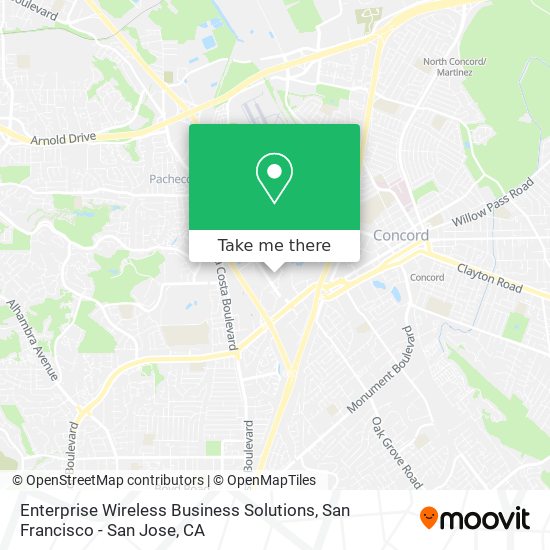 Enterprise Wireless Business Solutions map